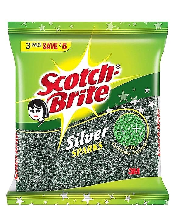 Scotch Brite Silver Sparks, 3M