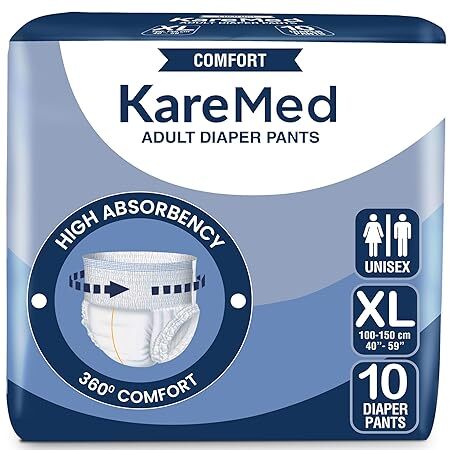 KareMed Comfort Adult Diaper Pants, XL SIZE