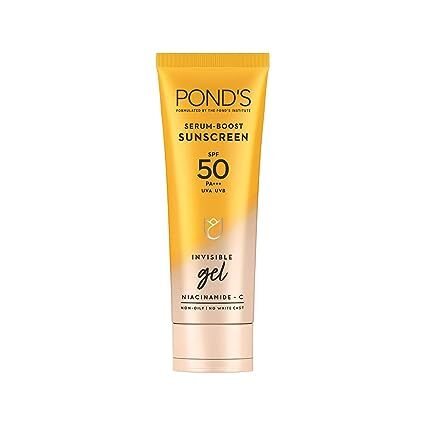 Pond's Serum boost Sunscreen Gel SPF 50, 100 gm