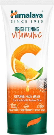 Himalaya Brightening Vitamin C Orange Face Wash 50 Ml