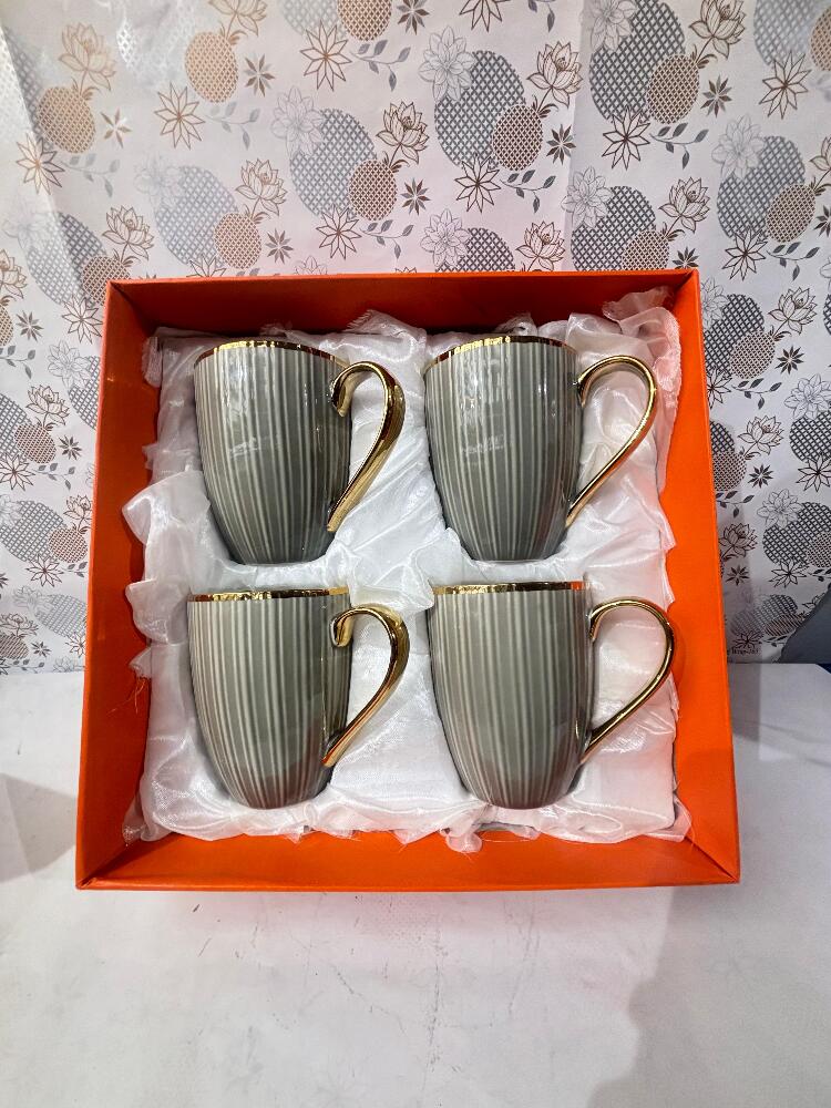 Lemon Tree 4pc Mug Set