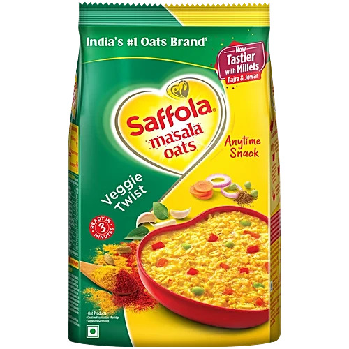 Saffola masala oats veggie twist 500g