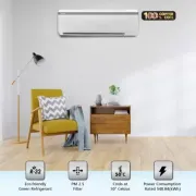 Daikin 0.8 Ton 3 Star Split AC with PM 2.5 Filter - White  (FTL28UV16W1/RL28UV16W1/FTL28UV16W1, Copper Condenser)