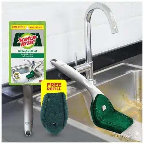 Scotch-Brite Kitchen Sink Brush (1 N Sink Brush)
