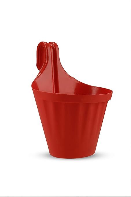 Garden's Need Smart Pot Red Fresh 7inch 1N