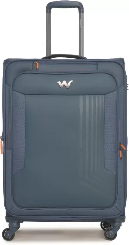 Wildcraft Cabin Check-in Suitcase (61 cm) - Apollo_Trolley - Blue