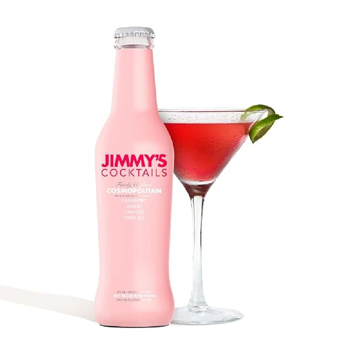 Jimmy's Cocktails Cosmopolitan Non Alcoholic Beverage 250ml