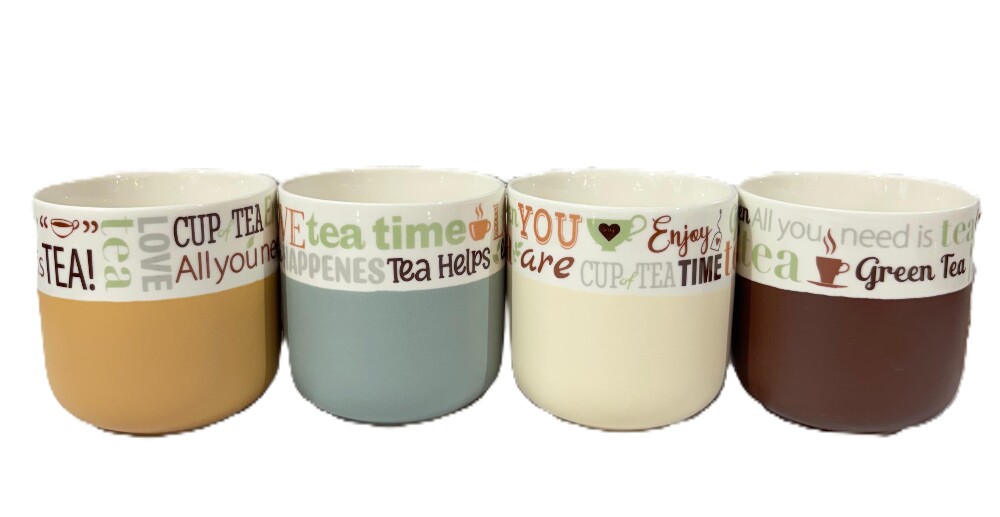 Large Ceramic Tea Cups