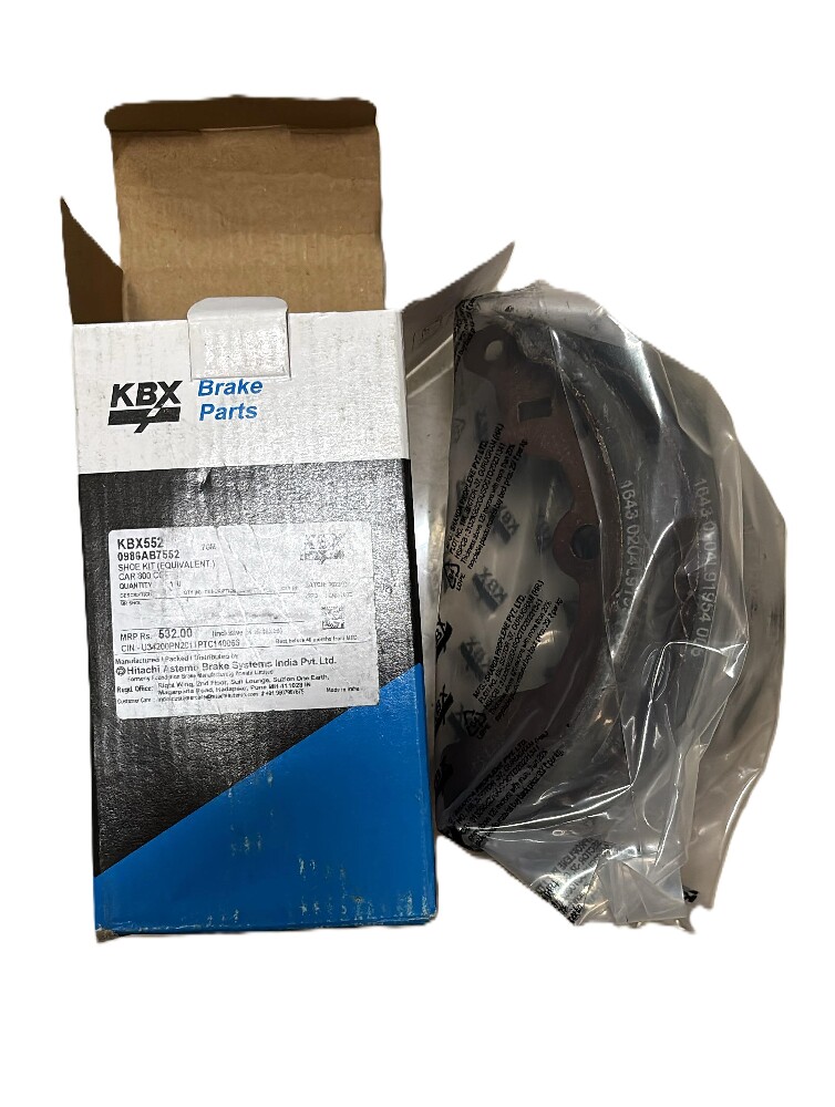 Rear Brake Shoe Kit for Maruti 800 - KBX552