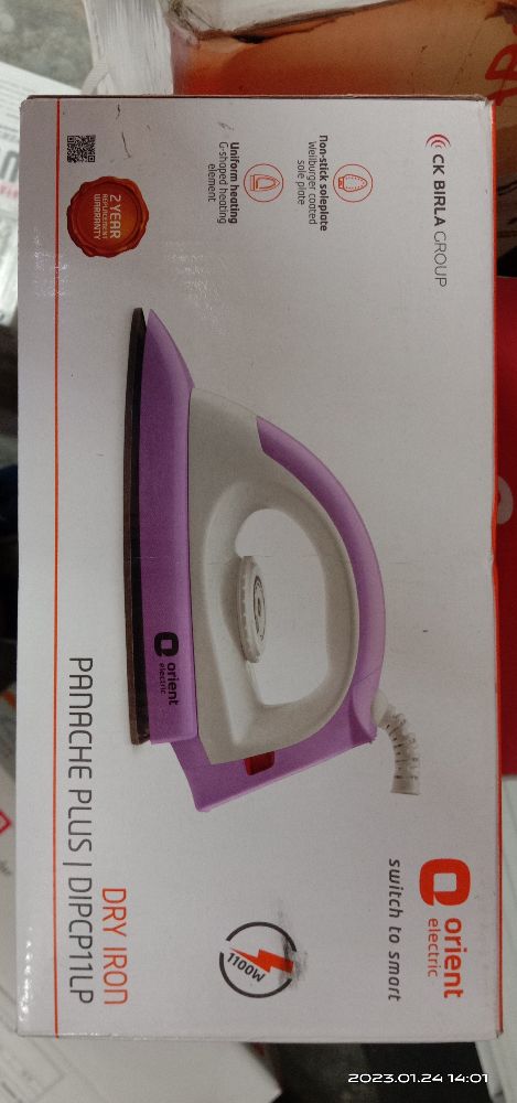 Dry iron