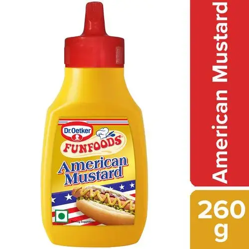 Dr. Oetker Funfoods American Mustard 260g
