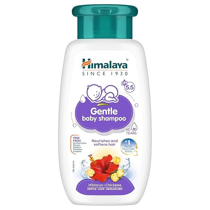 Himalaya Gental Baby Shampoo Nourishes & Softens Hair, 100Ml