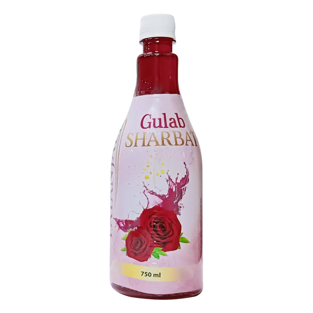 Patanjali Aastha Gulab Sharbat, 750Ml