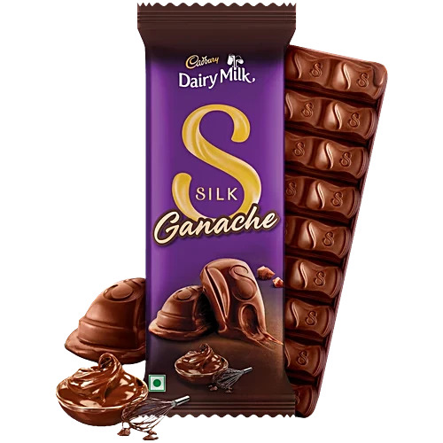 Cadbury Dairy Milk Silk Ganache Chocolate, 146g