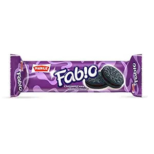 Parle fab chocolate creme sandwich biscuits, 120G