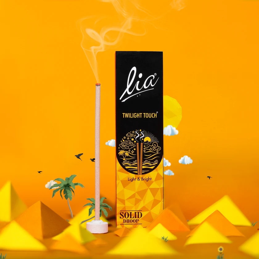 Lia Bambooless Dhoop Incense Sticks Dhoop Twilight Touch