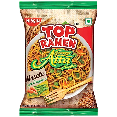 Top Ramen Masala Instant Atta Noodles, 70 g