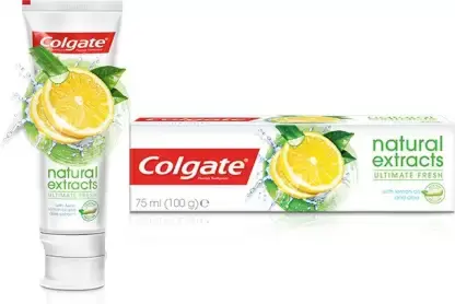 Colgate Natural Extracts With Lemon Oil Imported Toothpaste, 75 ml