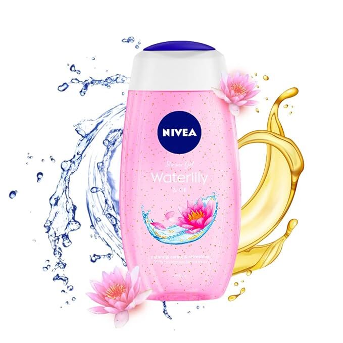 Nivea shower gel water lilly and oil 250ml