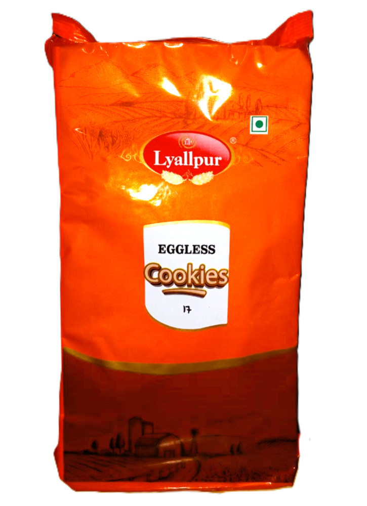 Lyallpur Gur atta Eggless Cookies, 350g