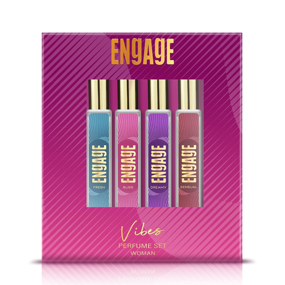 Engage Vibes Perfume Set Woman 80ML
