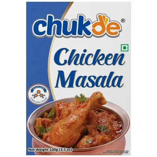 BULK DEAL - Chukde Spices Fish Curry Masala, 100 gm ( Pack of 10 )