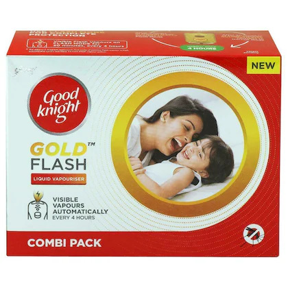 Good Night Gold Flash 2Refill + 1 Machine Pack