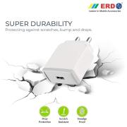 ERD USB-A Dock Charger DC 5V 3Amp Charger, 1 N