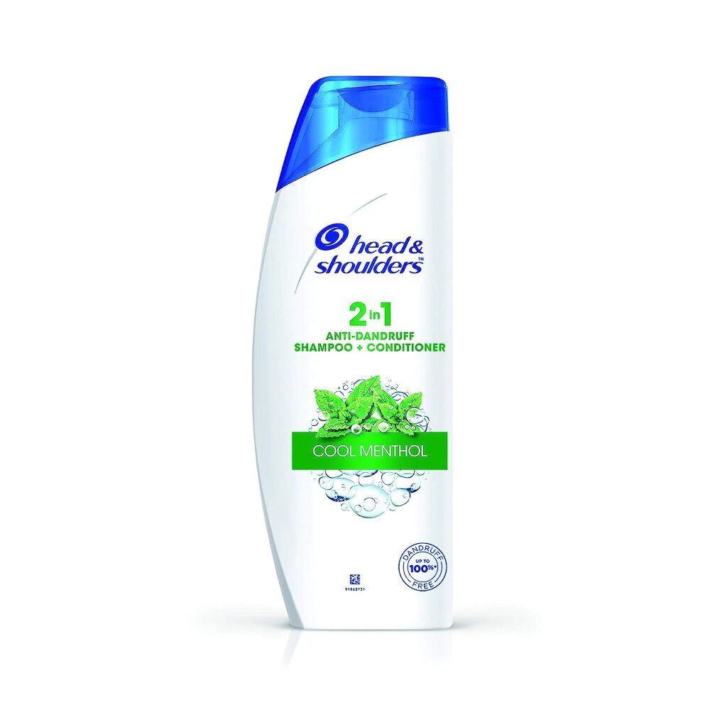Head & Shoulders 2-In-1 Cool Menthol Anti Dandruff Shampoo + Conditioner (340ml)
