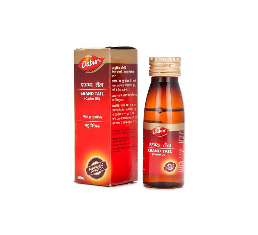 Dabur Erand Tail Castor Oil, 50Ml