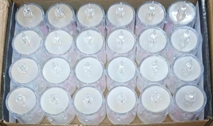 Smokeless Candles 24 pc