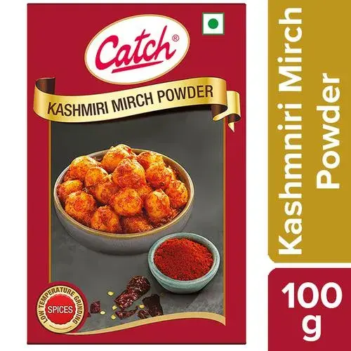 BULK DEAL- Catch Kashmiri Mirch Powder, 100 gm ( Pack of 10 )