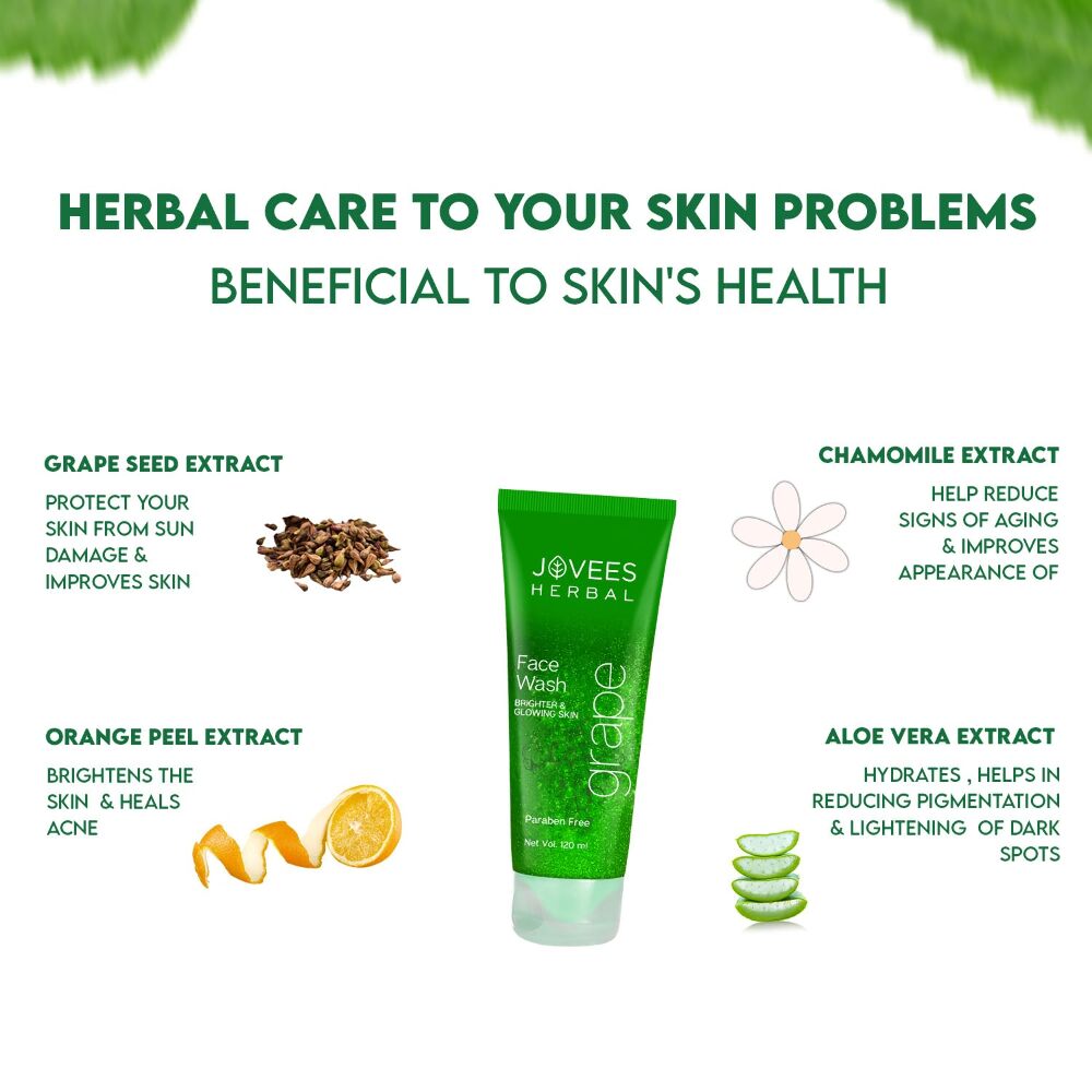 Jovees Herbal Grape Face Wash 120ml