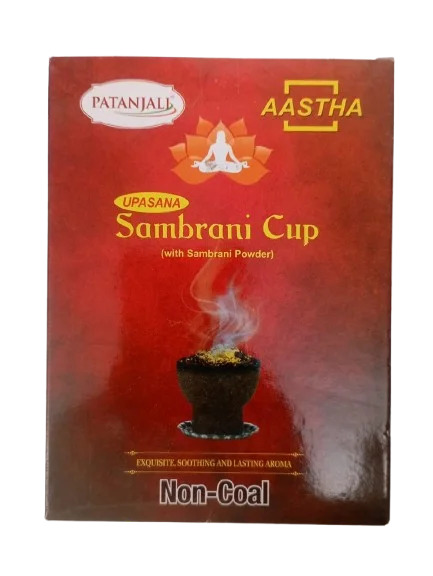 Patanjali Aastha Upasana Sambrani Cup Non-Coal 12N