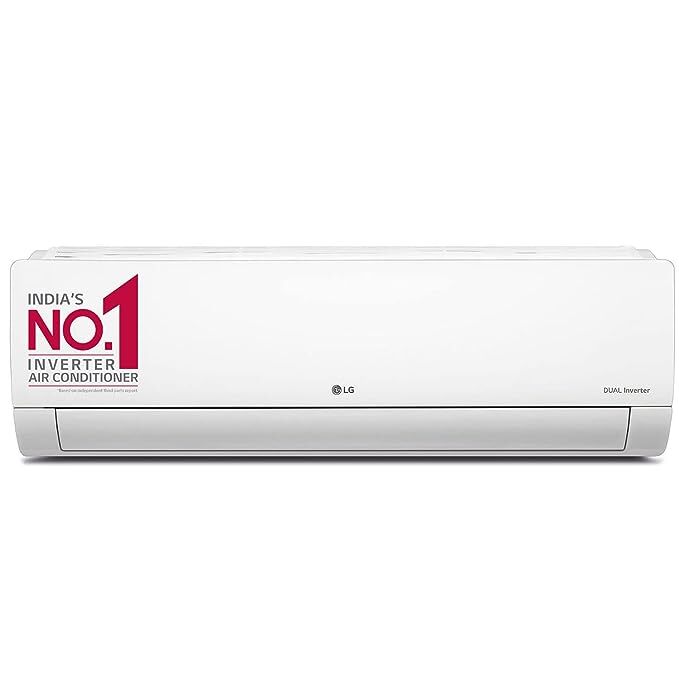 LG 1.5 Ton 2 Star Split AC (Copper, Convertible 4-in-1 Cooling, HD Filter, 2022 Model, PS-Q18ZNVE, White)