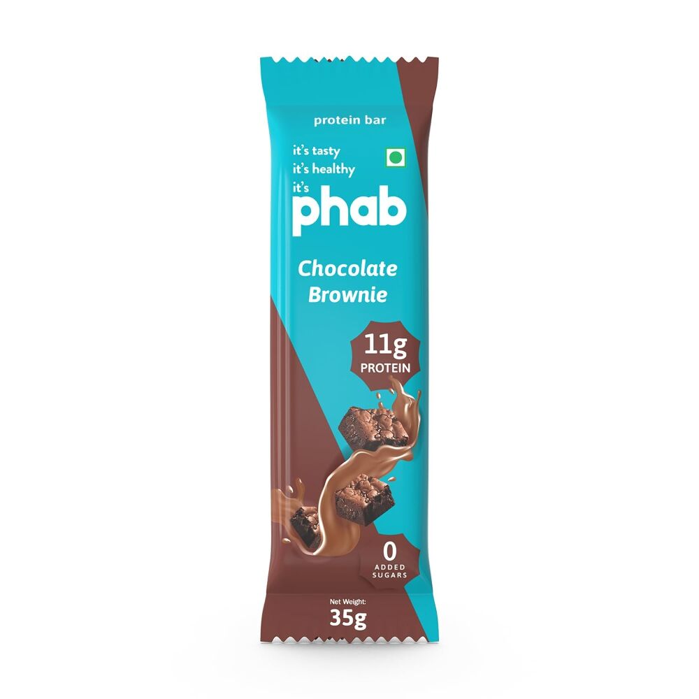 Phab Chocolate Brownie Protein Bar 35gm