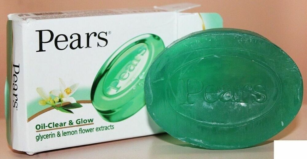 Pears Original Glycerin Bar Pure & Gentlle Glow With natural Oils Soap 3 pcs
