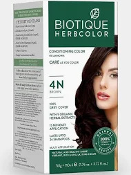 Biotique Herbcolor Conditioning Color Brown 4N