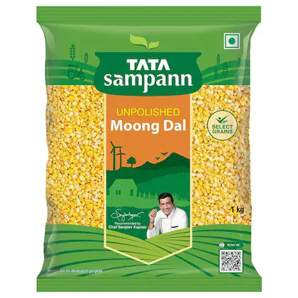 Tata Sampann Unpolished Moong Dal 1kg