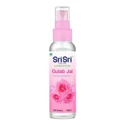 Sri Sri New Gulab Jal- Premium Rose Water | Face Cleanser | Flip Top Bottle | 100 mll