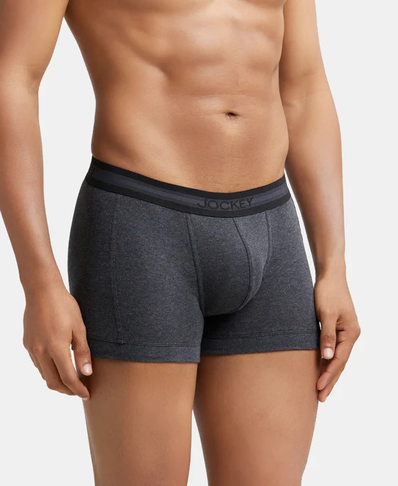 Jockey Elance Boxer Brief 1017-02 Blkml/MGYML L Size(Pack of 2)