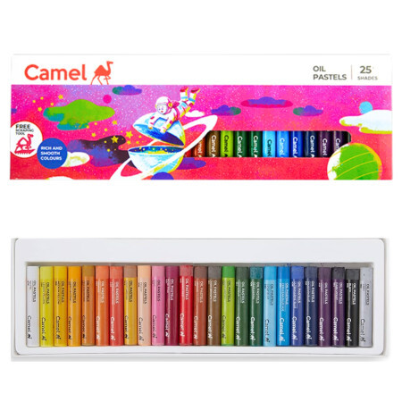 Camel Oil Pastel Colours 25 Shades