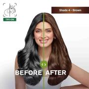 Garnier, Hair Colouring Creme, Long-lasting Colour, Smoothness & Shine, Color Naturals, Shade: 4 Brown, 70ml + 60g