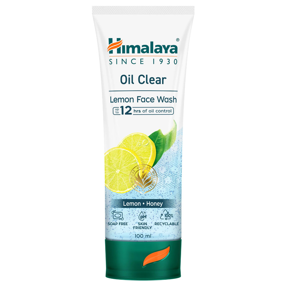 Himalaya Oil Clear Lemon Face Wash, 100Ml