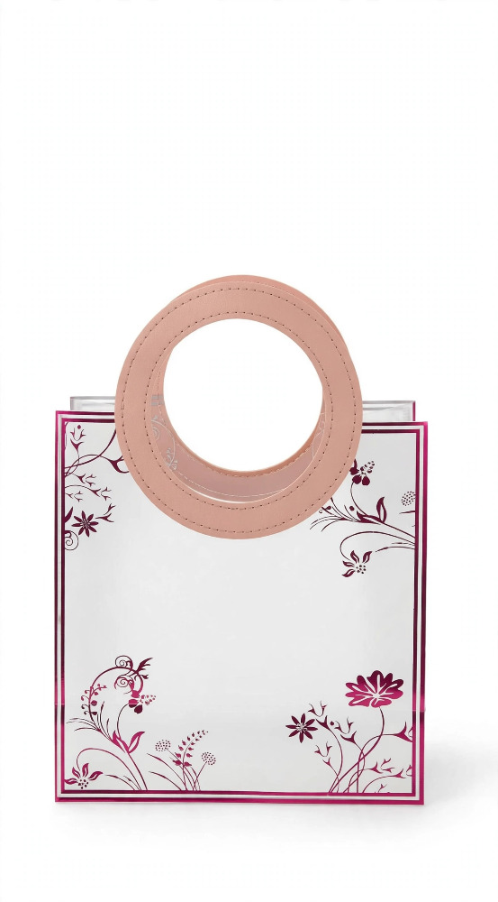 Premium Floral Gift Carry Bag with Oval Handle 1N