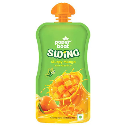 Paper Boat Swing Slurpy Mango With Vitamin D 125ML