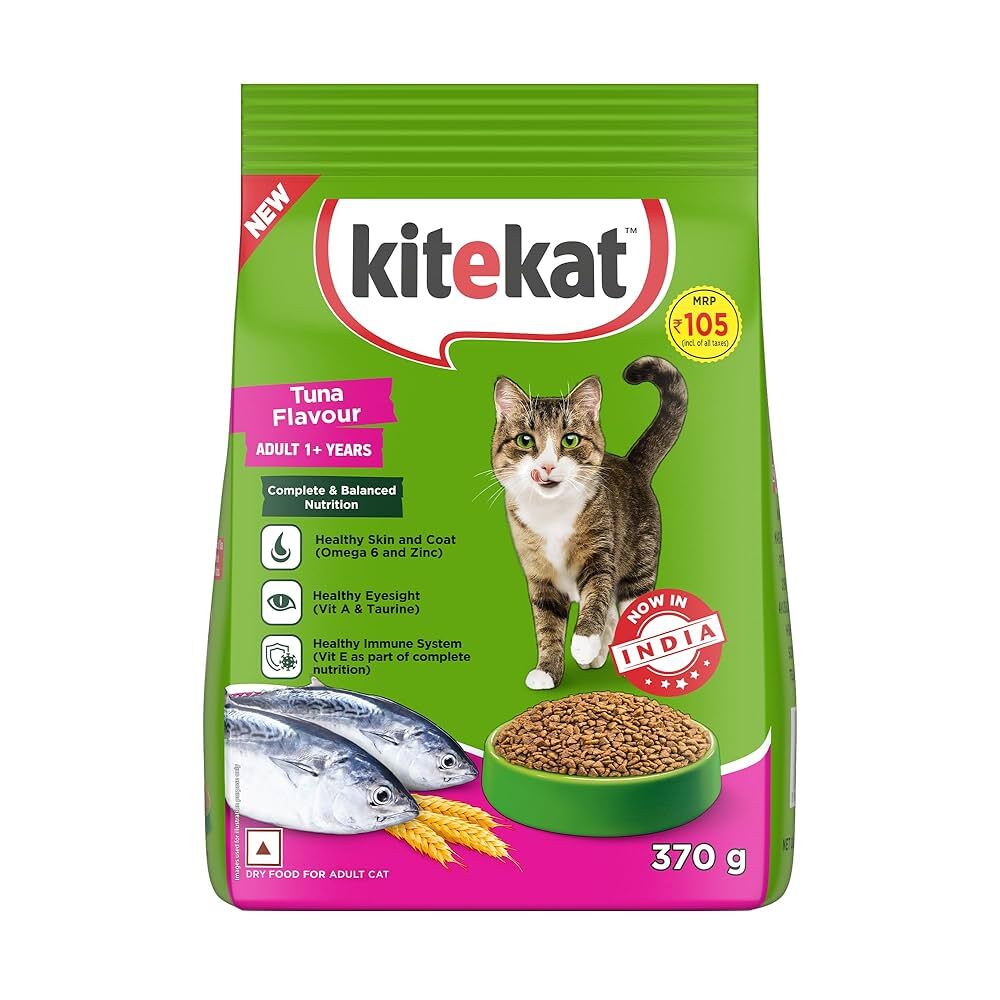 Kitekat Tuna Flavour Adult 1+ Years 370g