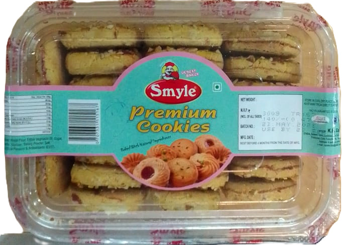 Smyle Premium Badam Cookies 300gm