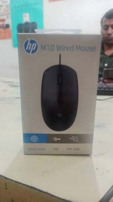 HP M10 Wired Computer Mouse