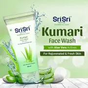 Sri Sri Kumari Face Wash- For Rejuvenated & Fresh Skin, 60 ml